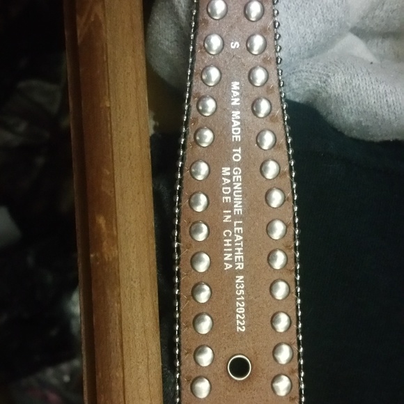 BLAZIN ROXX CAMO PRINT CRYSTAL STUDDED BELT - Picture 3 of 3